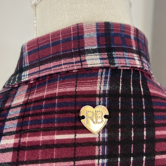 Women’s R n B Flannel Plaid Shirt Size XL - Picture 11 of 12
